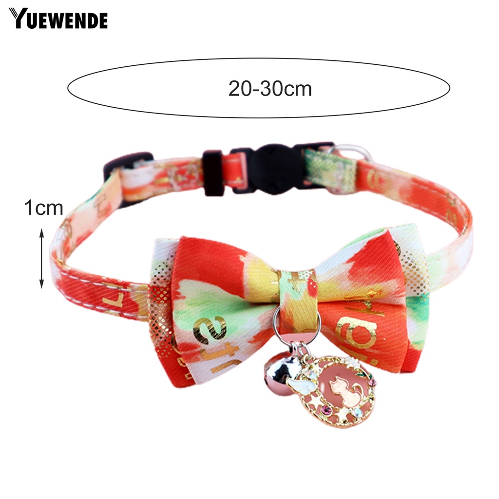 Vòng Cổ YQ.E Có Chuông Điều Chỉnh Thoải Mái Dành Cho Mèo Cưng