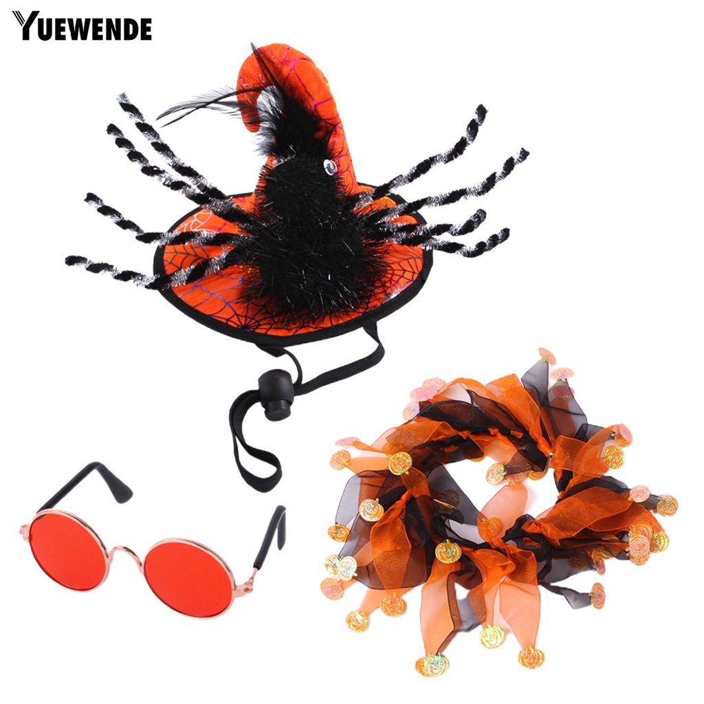 Yq.e 1 Set Băng Đô Cài Đầu Hình Nhện Có Thể Điều Chỉnh Siêu Nhẹ Dễ Sử Dụng Cho Thú Cưng Dịp Halloween