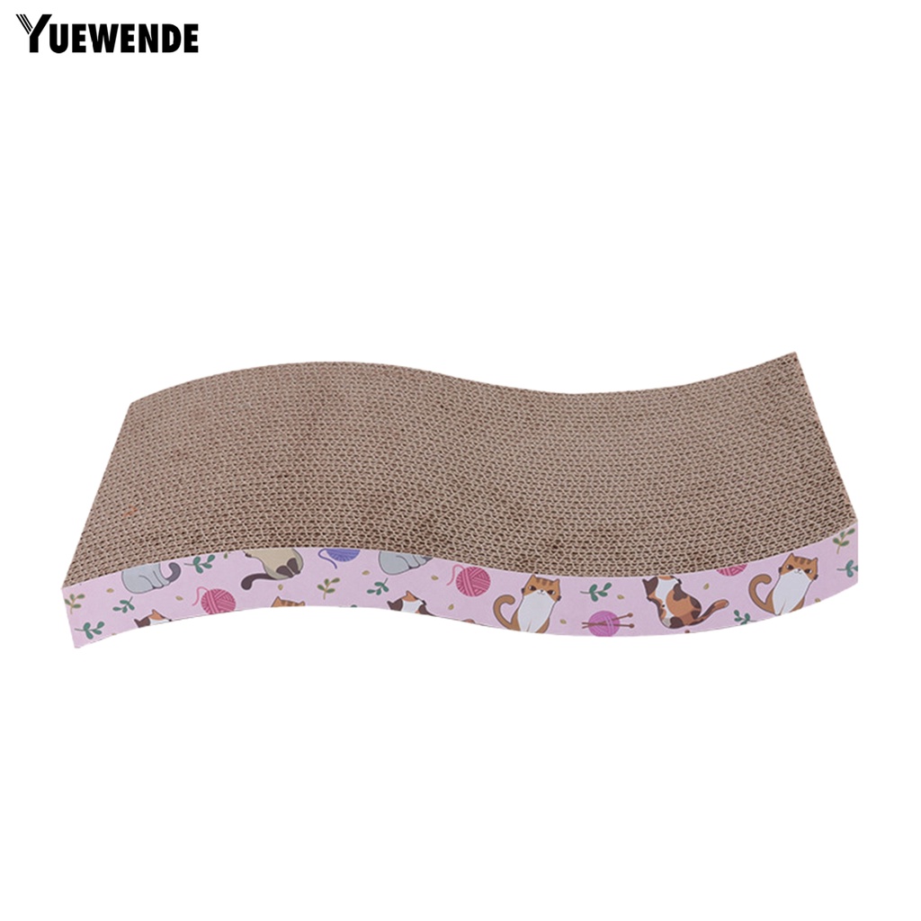 Yq.e Bảng Cào Móng Dày Dặn In Nhiều Kiểu Dáng Đáng Yêu Chống Liếm Vết Nứt Cho Mèo Cưng