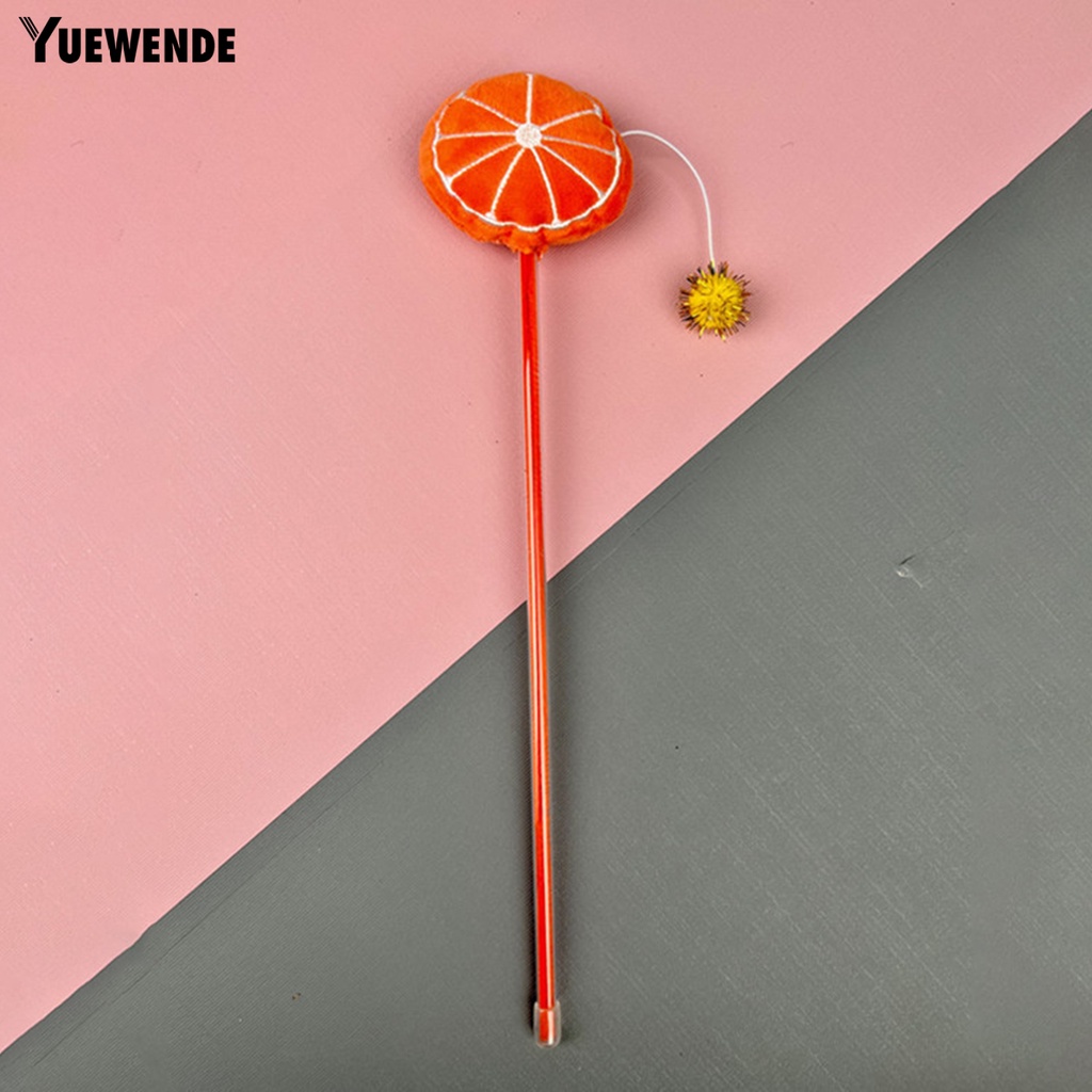 Yq.e Gậy Bắt Mắt Thú Cưng Bằng Nhựa Hình Trái Cây