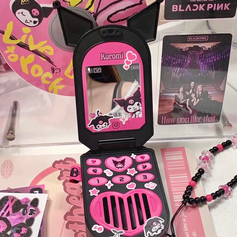 Quạt Gắn Điện Thoại Y2K Chính Hãng Kuromi