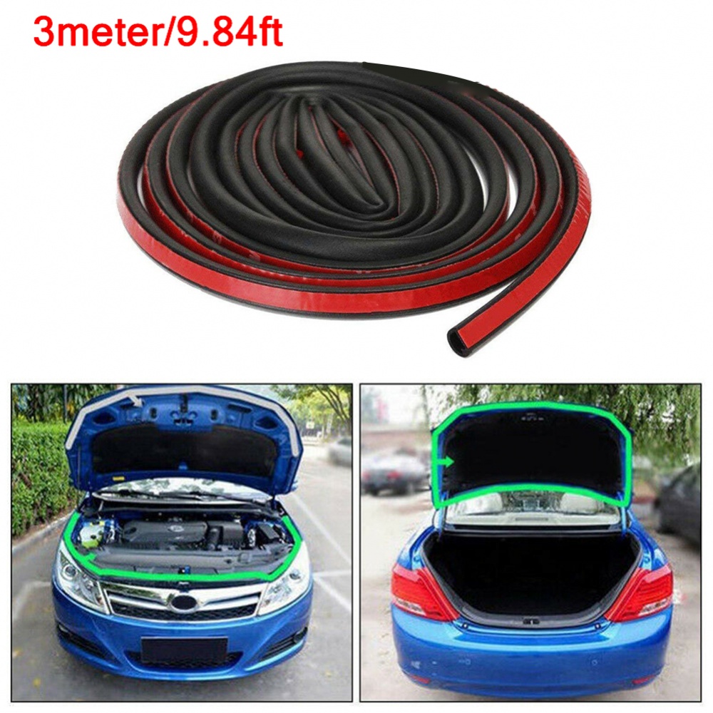 1 Cuộn Dây Dán Niêm Phong Chống Thấm Nước Chống Thời Tiết Hình Chữ D