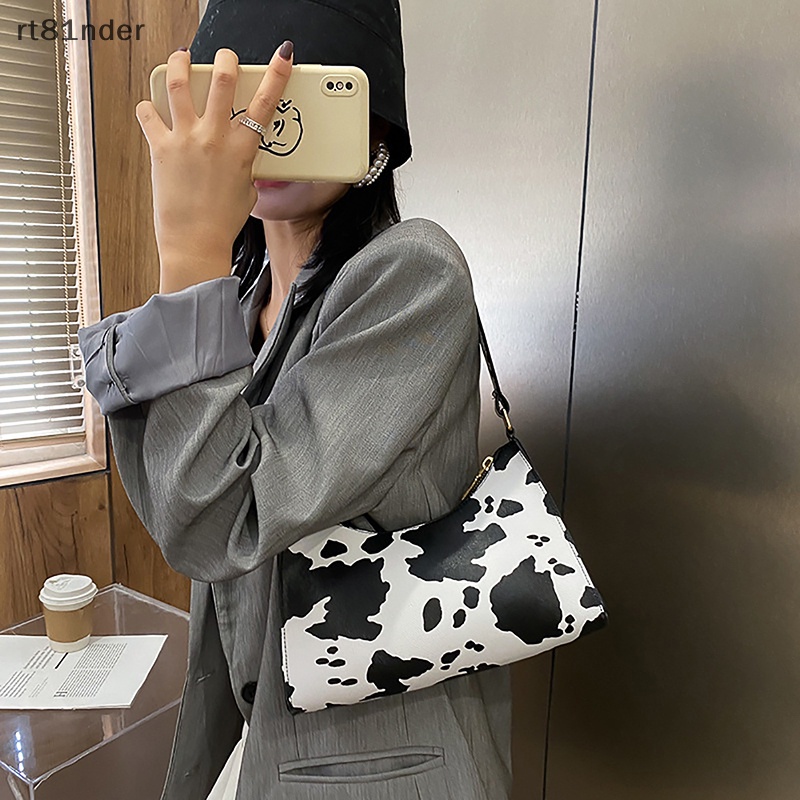 Rt Túi Xách Da PU In Họa Tiết Ngựa Vằn Đơn Giản Thời Trang Cho Nữ n