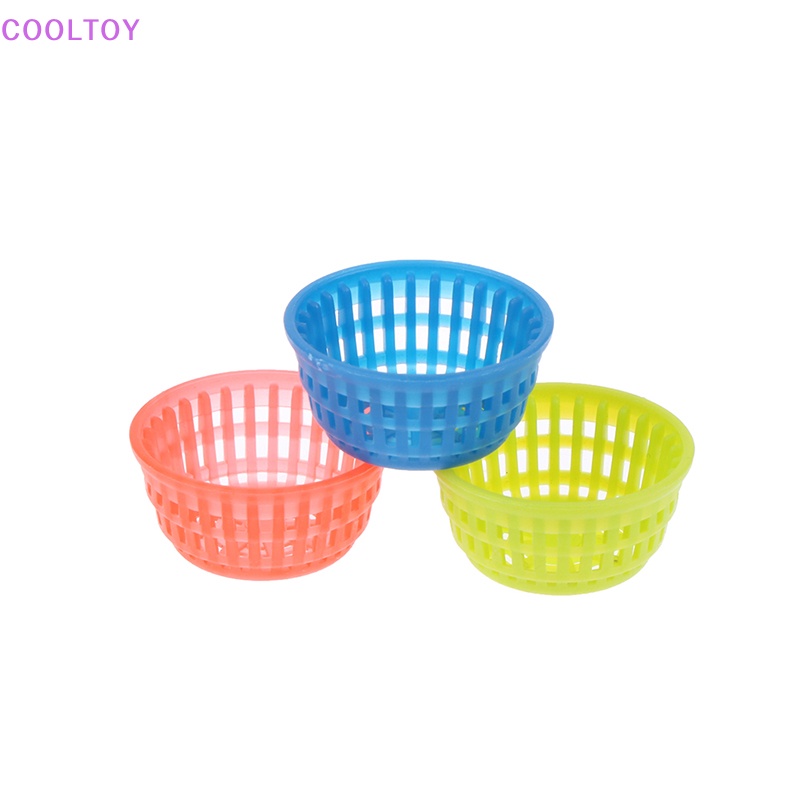 1 Set Giỏ Đựng Thức Ăn Tỉ Lệ 1: 12 Trang Trí Nhà Búp Bê