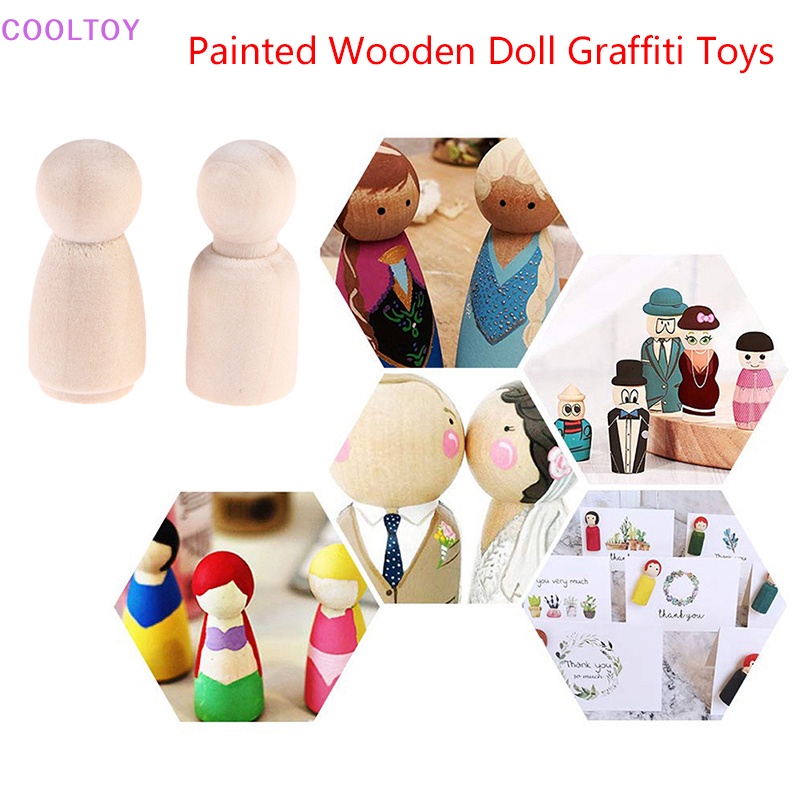 Cooltoy Set 5 Mô Hình Búp Bê Con Rối DIY Cho Bé Trai Bé Gái