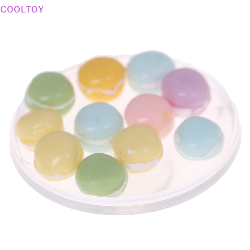 Cooltoy Mô Hình Bánh Macaron Tỉ Lệ 1 / 12 Trang Trí Nhà Búp Bê