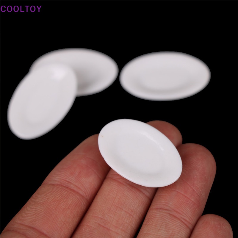 Set 4 Đĩa Sứ Mini Siwan Acene Dành Cho Nhà Búp Bê