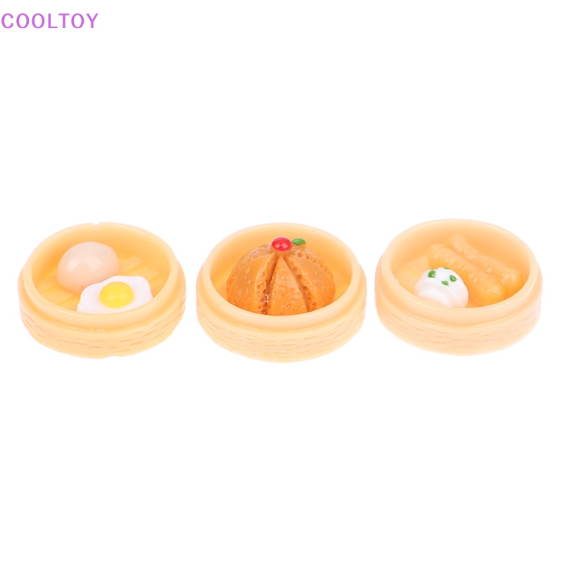 Cooltoy Set 10 Mô Hình Bữa Sáng Đồ Chơi Mini Trang Trí Nhà Búp Bê