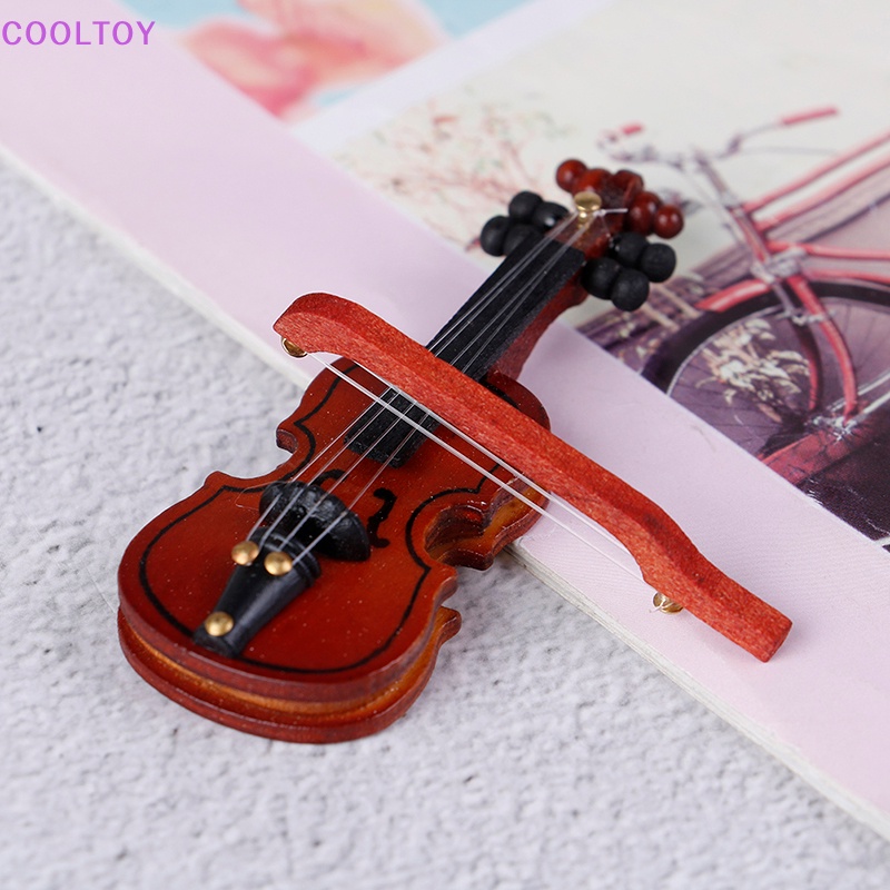 Cooltoy Đàn Violin Mini Cho Nhà Búp Bê   Hot!