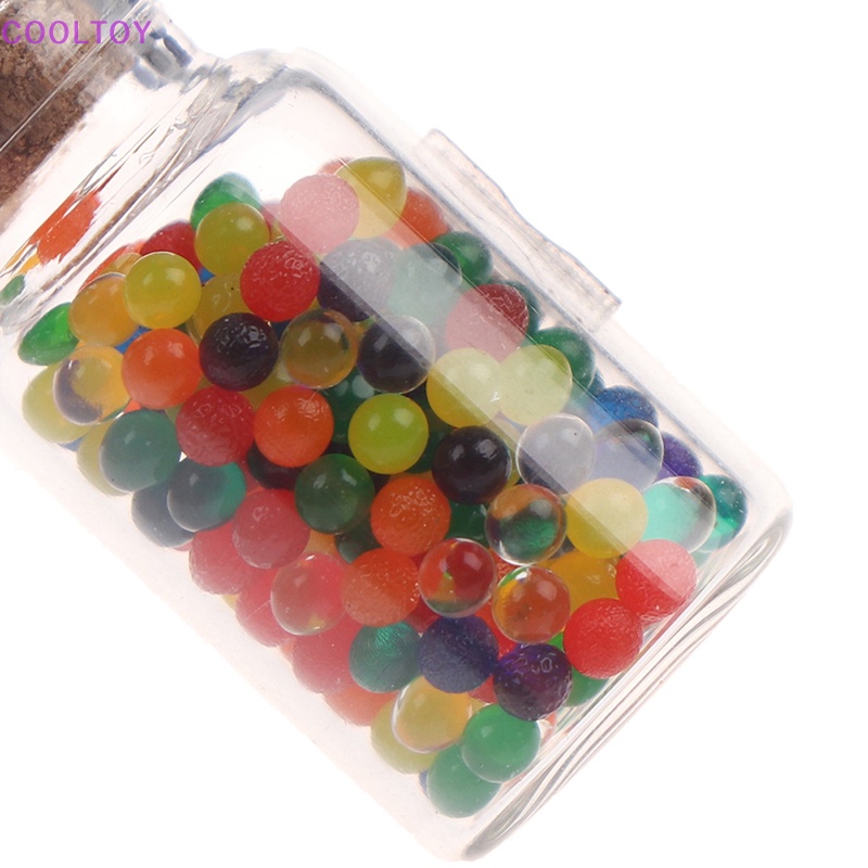 Set 10 Bình Nhựa 1 / 12 Trang Trí Nhà Búp Bê