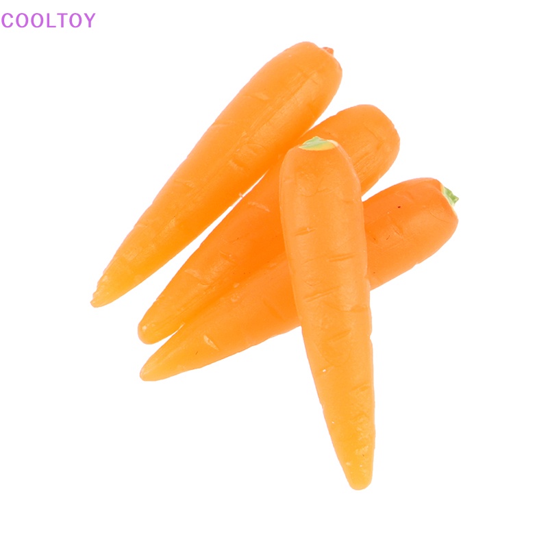Set 10 Củ Cà Rốt Dễ Thương Trang Trí Nhà Búp Bê