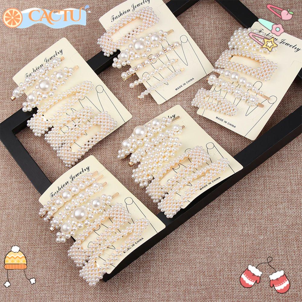 Kẹp Tóc Bằng Kim Loại Họa Tiết Hoa Mới