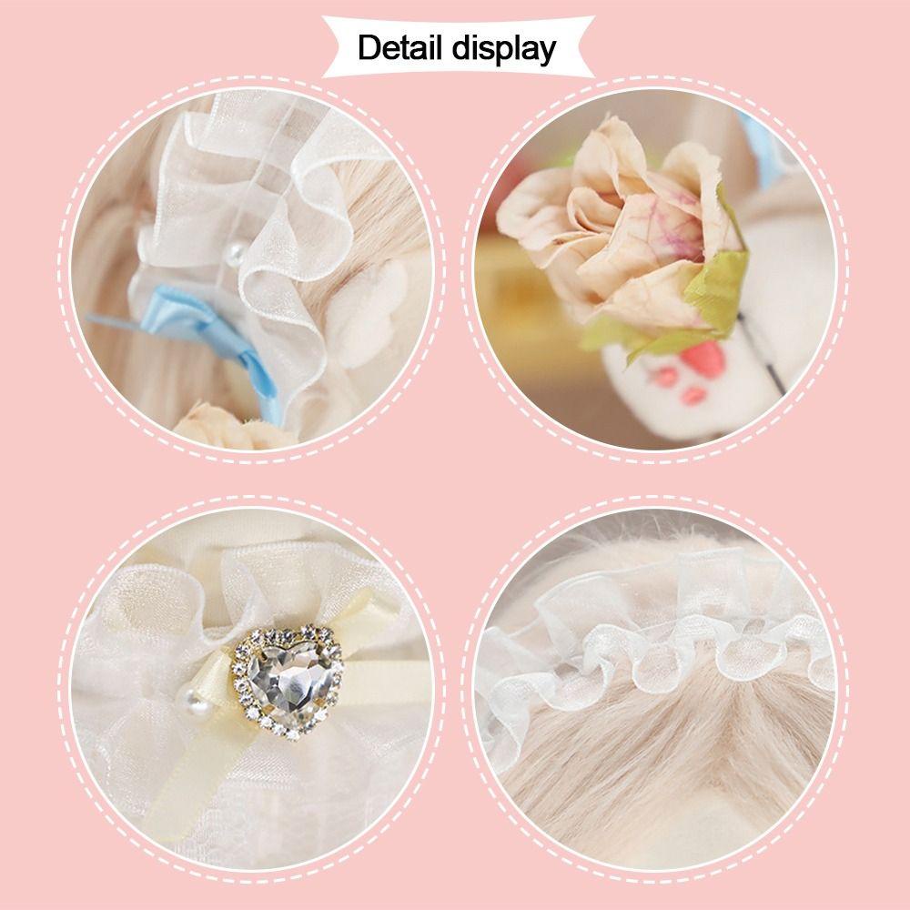 CHOOKEY Băng Đô Nhồi Bông Dễ Thương Cho Búp Bê EXO / Idol