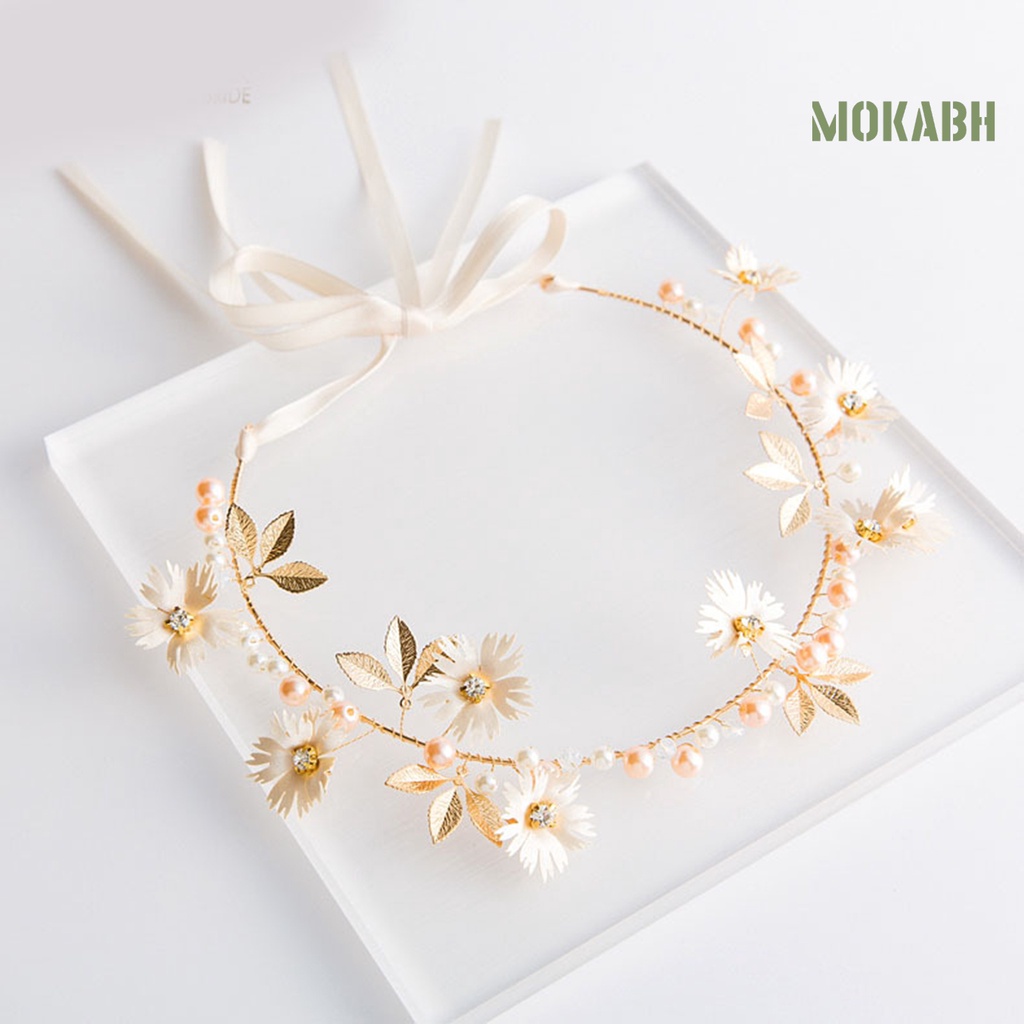 Băng Đô Hoa Bằng Vải Tổng Hợp Tinh Tế Đẹp Mắt Dành Cho Bạn Nữ