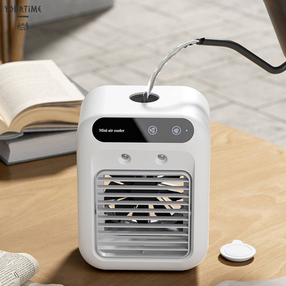 Quạt Làm Mát Để Bàn 2 Tốc Độ Tùy Chỉnh Nhỏ Gọn Tiện Dụng Cho Gia Đình