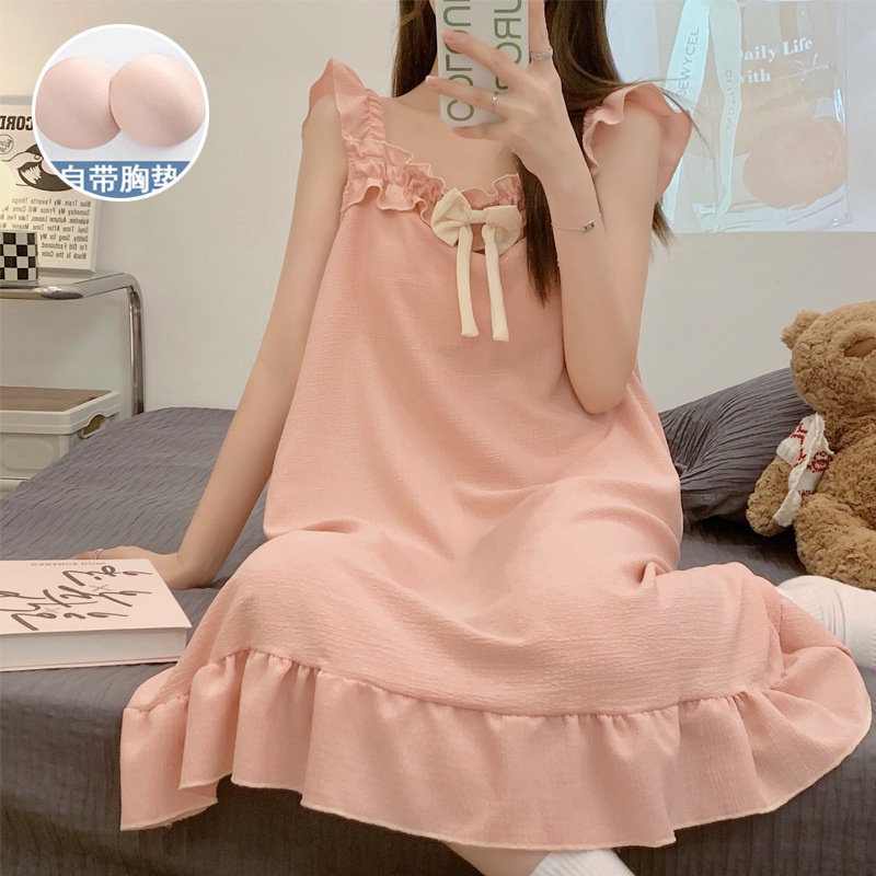 Bộ Đồ Ngủ Ngắn Tay Cổ Tròn Họa Tiết Hoa Phong Cách Hàn Quốc Cho Nữ Mã Lff0710