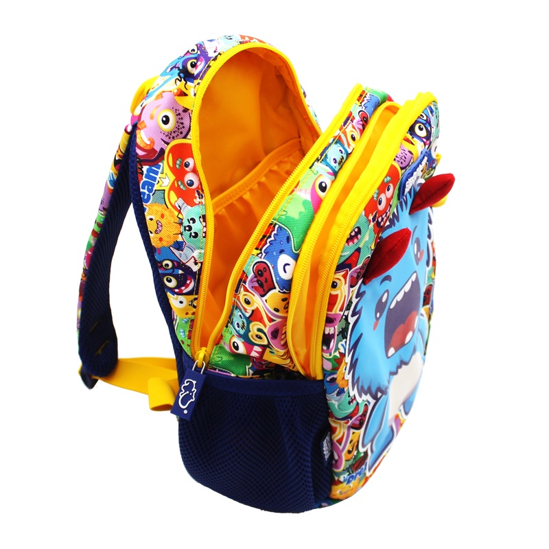 Ba Lô Mini - Clever Hippo BM4107 - Little Monster - Màu Vàng