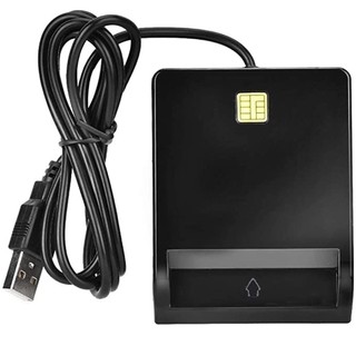 Portable usb sim smart card reader bank card ic / id emv tf mmc card readers