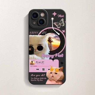 Ốp Điện Thoại Silicon Hình Mèo Cho IPhone 14 Iphone13Promax 12 11XR XS7 8Plus