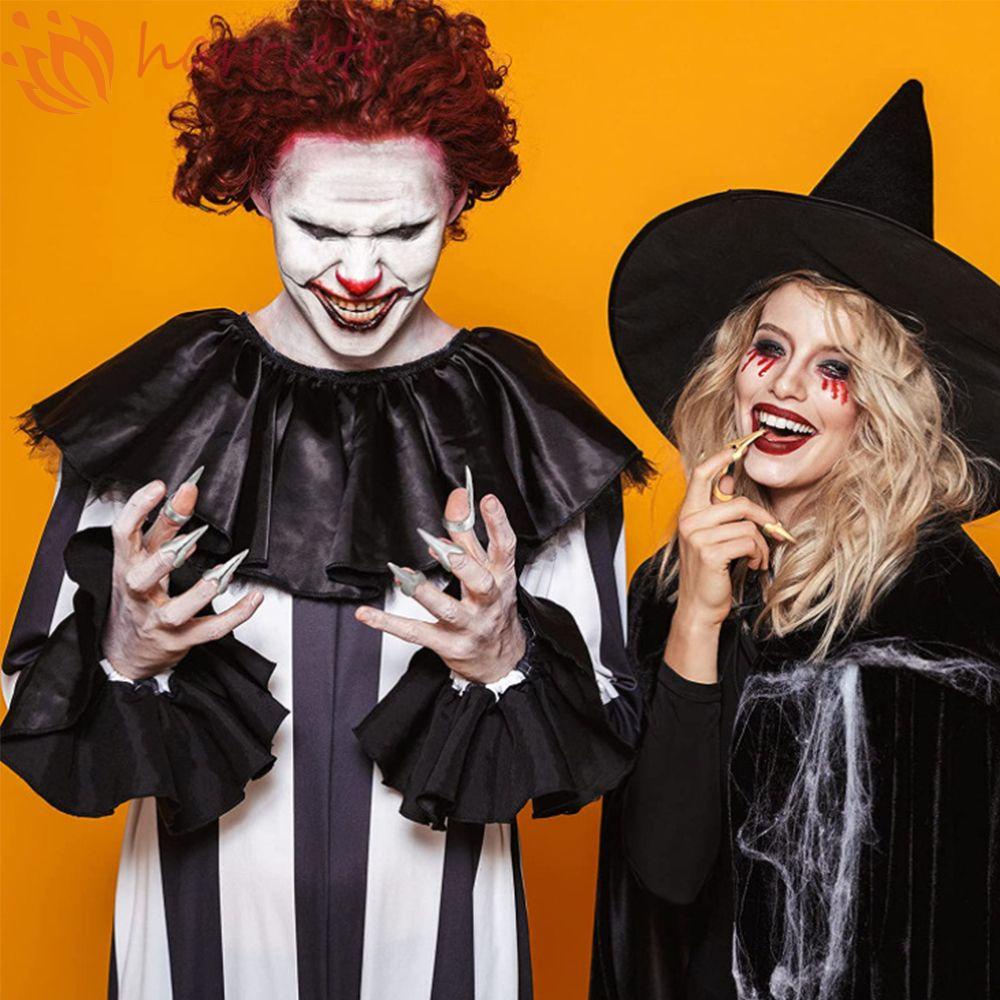 Nhẫn Hợp Kim Hình Móng Vuốt Phong Cách Gothic Punk Đơn Giản