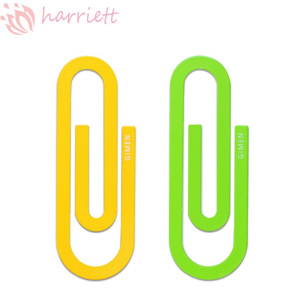 Kẹp Giấy Kim Loại Đánh Dấu Trang Sách Kích Thước Lớn Dễ Thương