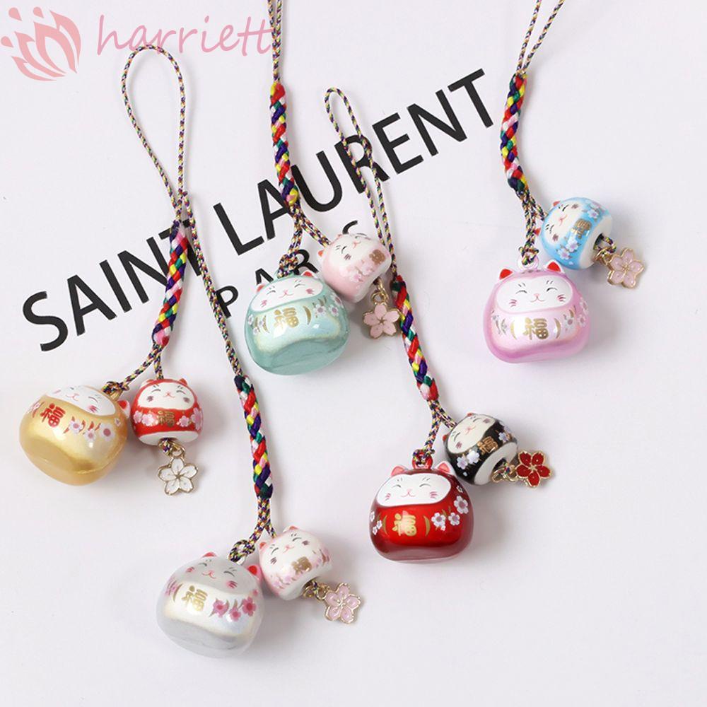 Móc Khóa Hình Chú Mèo May Mắn Dễ Thương Dùng Trang Trí Điện Thoại / Chìa Khóa