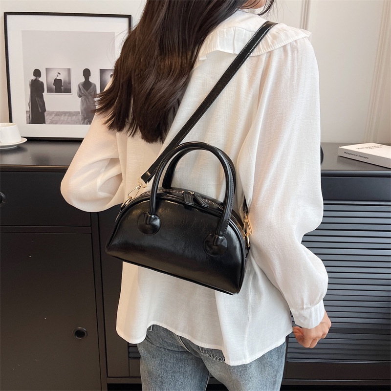 Túi Đeo Chéo Màu Trơn Thời Trang Mùa Hè 2023 Dành Cho Nữ