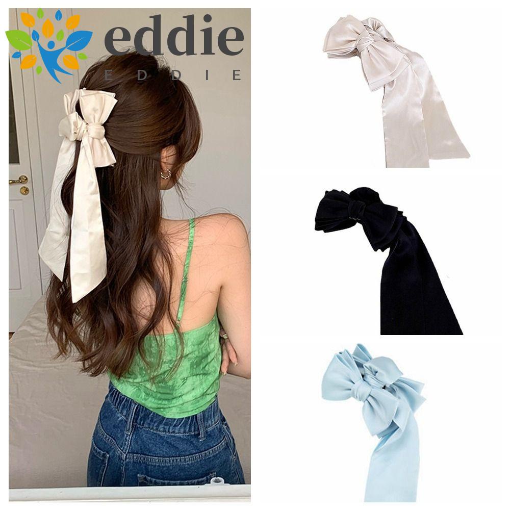 Kẹp Tóc Nơ Ruy Băng Cỡ Lớn Dễ Thương 26Eddie Cho Nữ