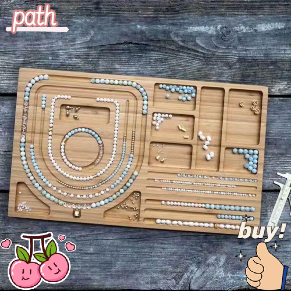 Bộ Bảng Tre Dùng Đựng Hạt Làm Trang Sức Thủ Công DIY