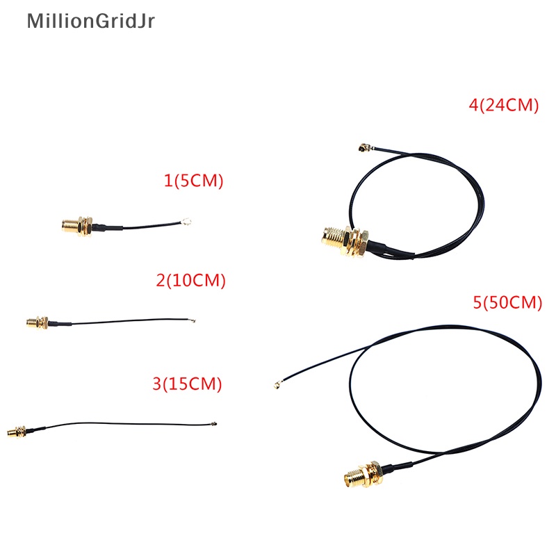 Dây Cáp Ăng Ten Kết Nối wifi 1.13 MLG U.FL Sang sma JR