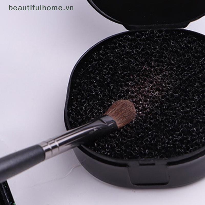 Hộp Vệ Sinh Cọ Trang Điểm Có Hai Công Dụng Nhiều Màu Sắc