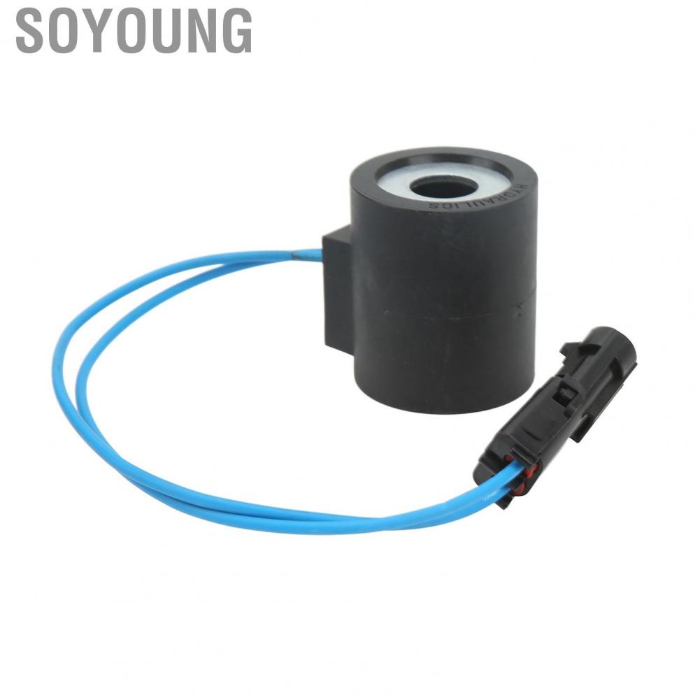 Soyoung AT163482  Long Service Life Perfect Fit Heavy Duty 2 Pin  Aging Solenoid Electrical Coil for Extractor