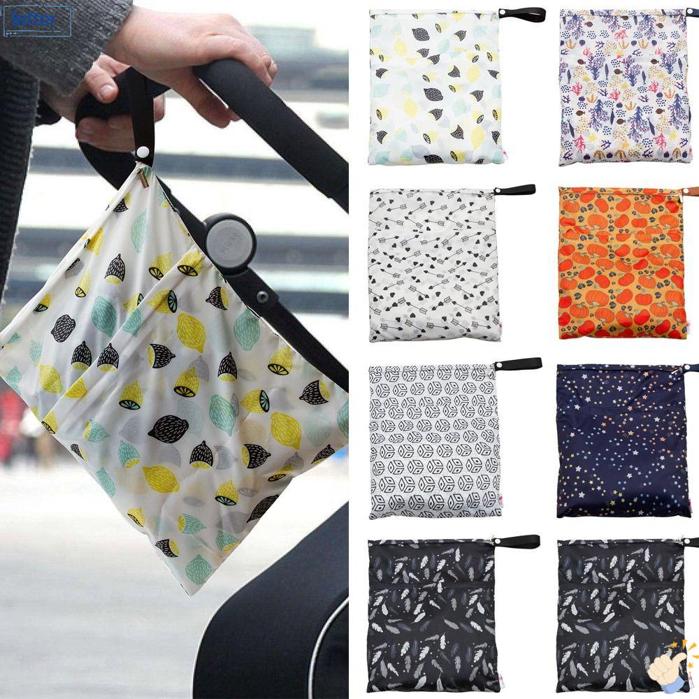 Túi Đựng Tã Lót Khô / Ướt Đa Năng Có Thể Tái Sử Dụng