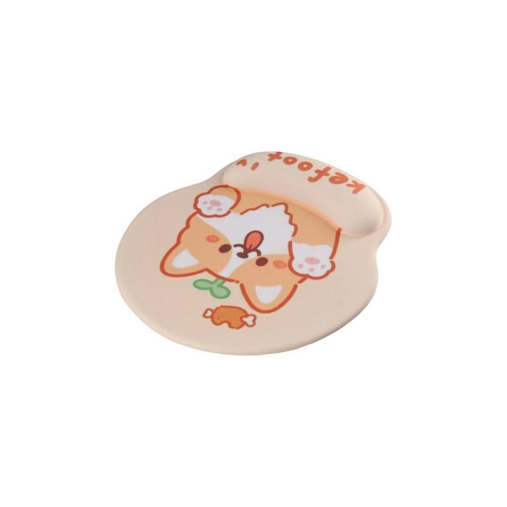 Set 2 Miếng Lót Chuột 2 Trong 1 Có Đệm Gel Mềm Mại Chống Trượt