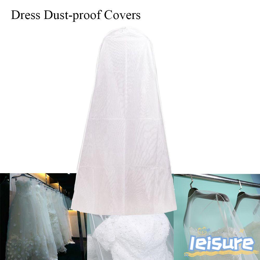 Túi Bọc Bảo Vệ Quần Áo Cô Dâu Trong Suốt Chống Bụi Tiện Dụng