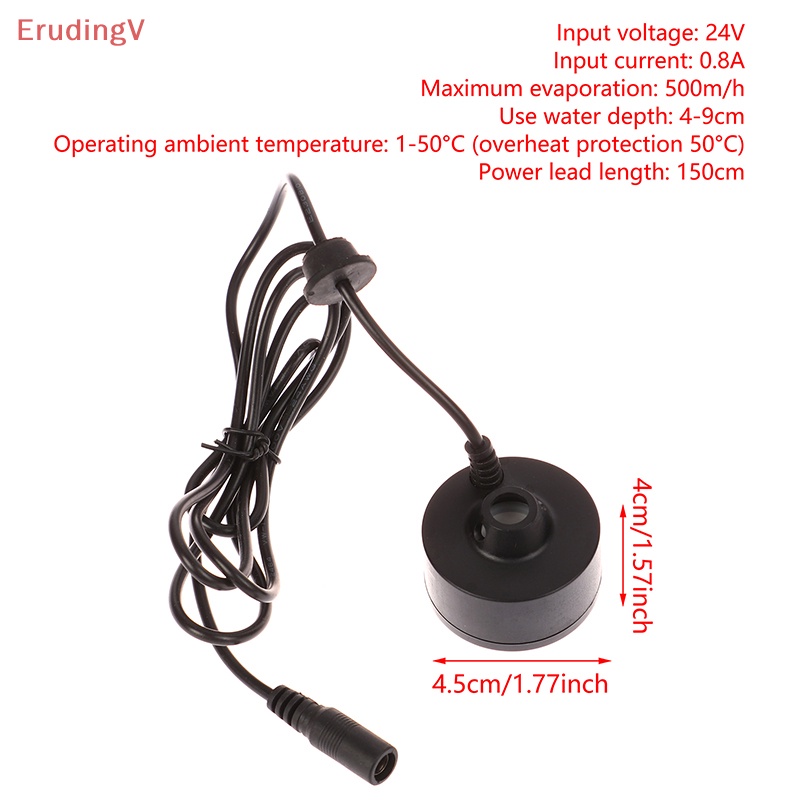 Máy Phun Sương Tạo Ẩm Không Khí Bằng Sóng Siêu Âm 20mm