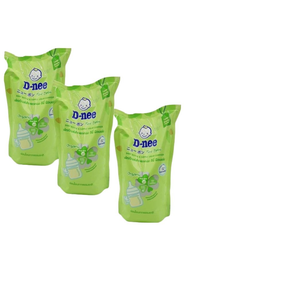 ComBo 3 Túi Nước xúc bình sữa Dnee, Nước rửa bình sữa Dnee dạng túi  550ml hàng THÁI ...