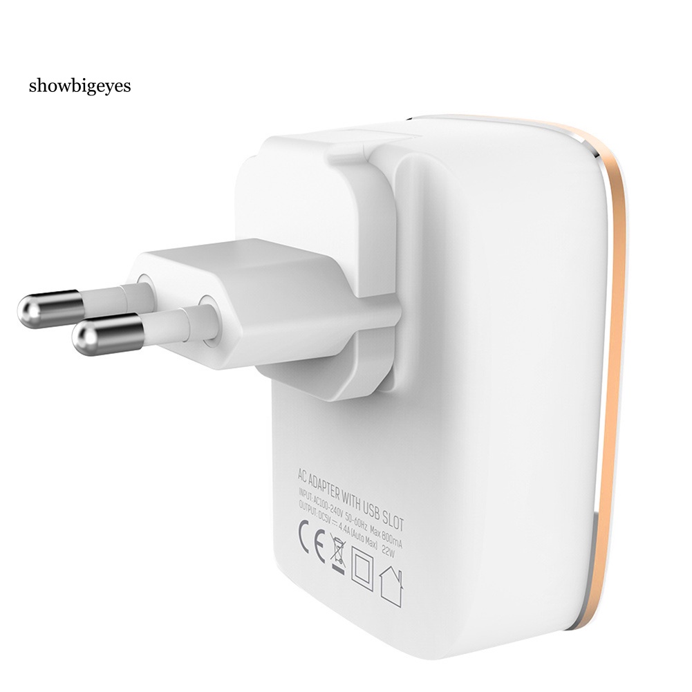 Củ Sạc 4 Cổng USB 4.4A AC Di Động SGES LDNIO A4404