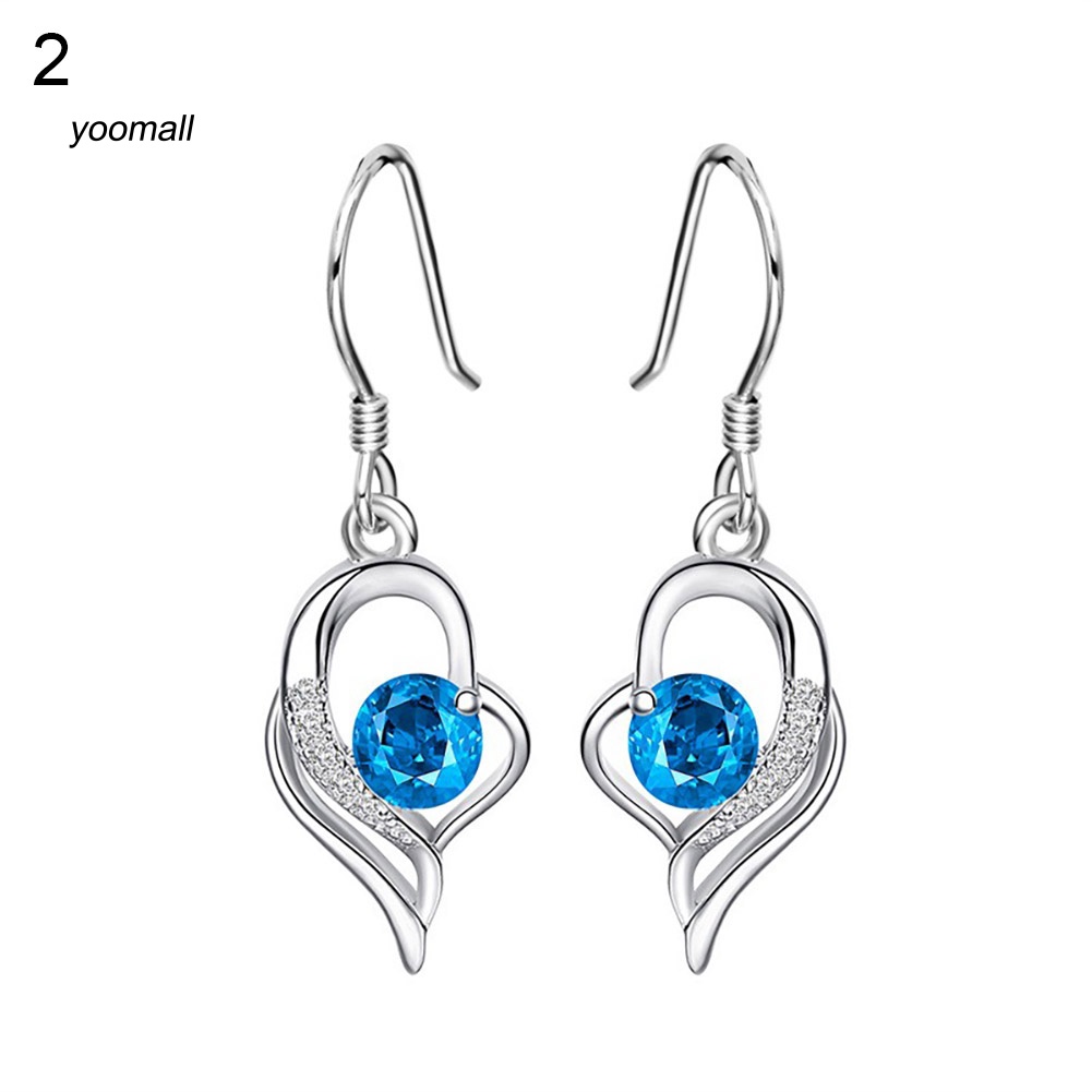 Vòng cổ Mặt Trái Tim Đính Đá Thời Trang