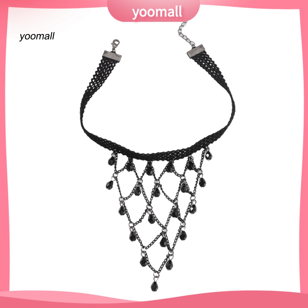 Vòng Cổ Đính Đá Phong Cách Halloween Cho Nữ