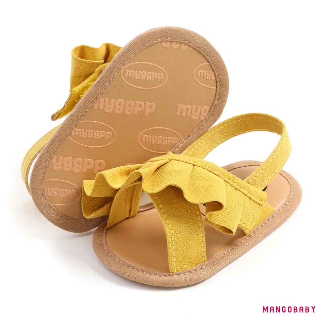 Xăng đan Đế Mềm Chống Trượt Dễ Thương Dành Cho Bé Gái Tập Đi