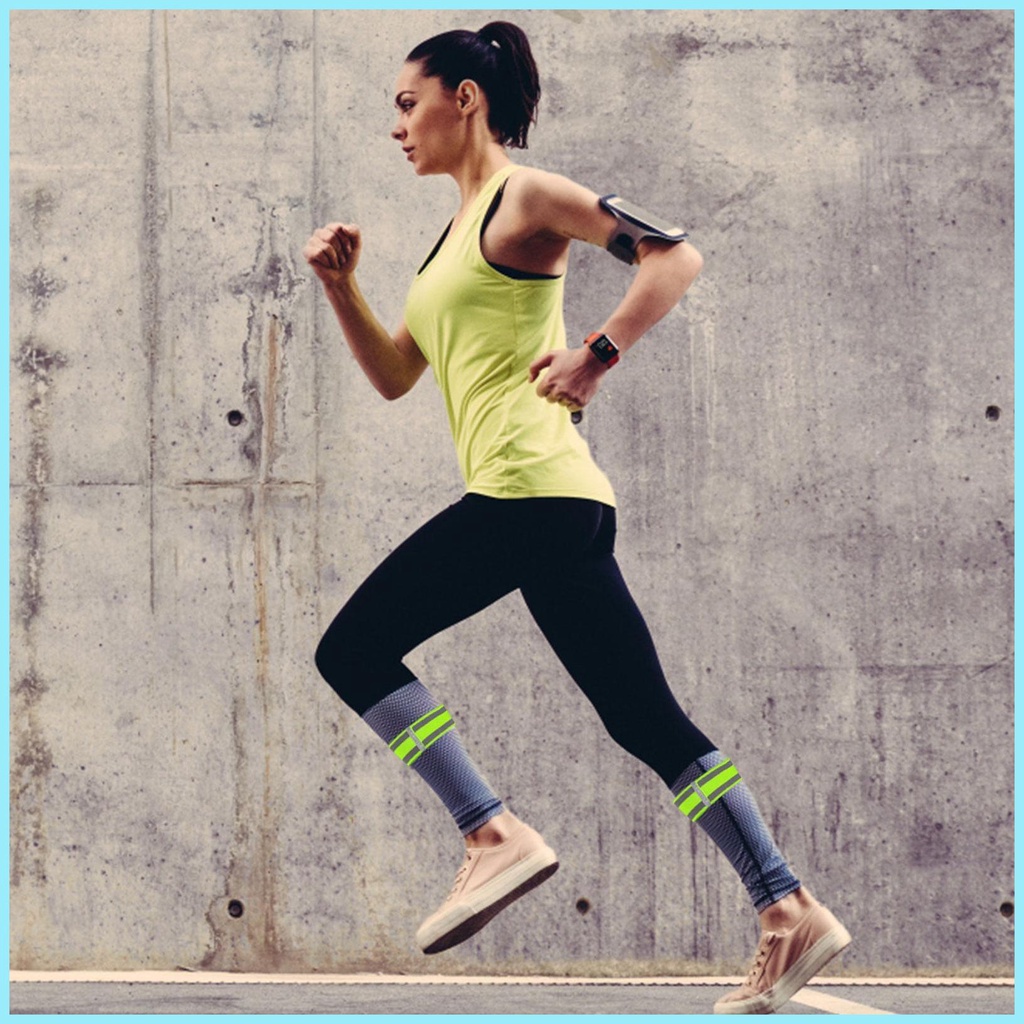 Bộ 2 Đai Phản Quang Đeo Cánh Tay An Toàn Tiện Dụng Cho Người Chạy Bộ tdevn