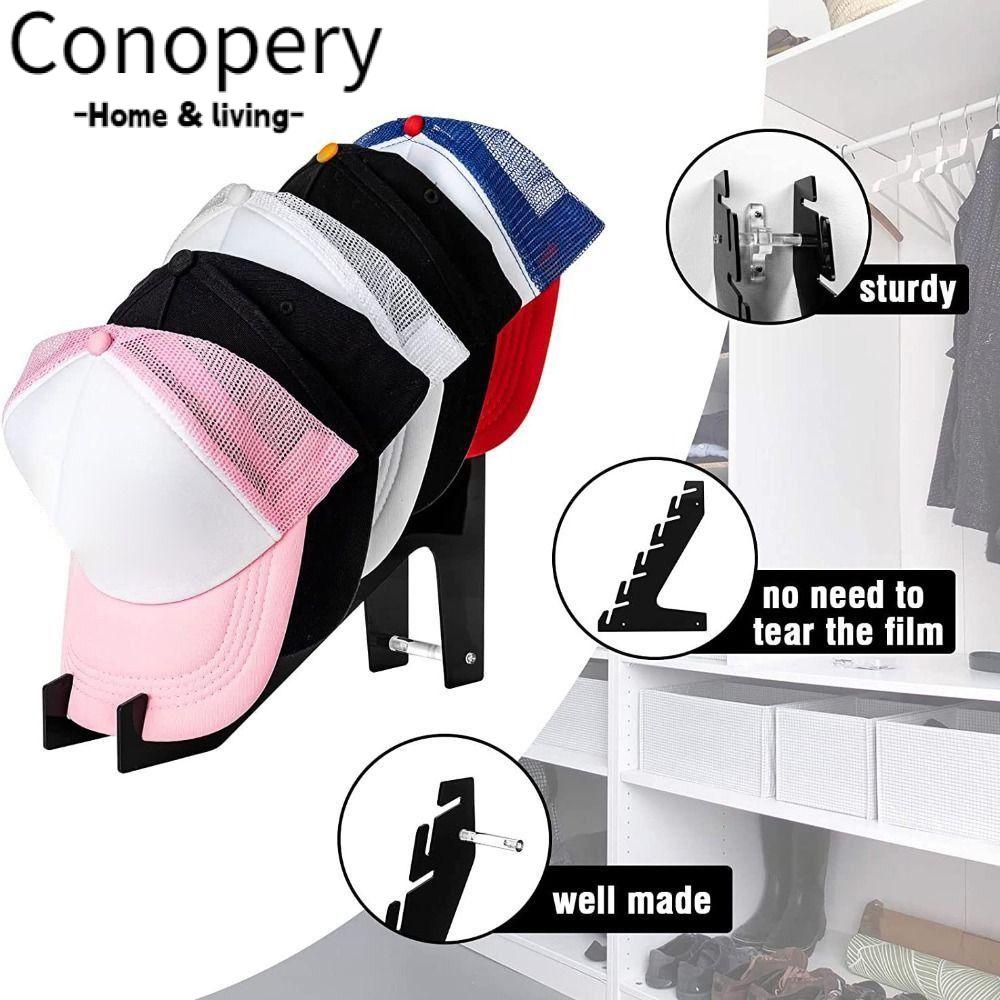 CONOPERY Giá Treo Trưng Bày Mũ Bóng Chày Tiện Dụng