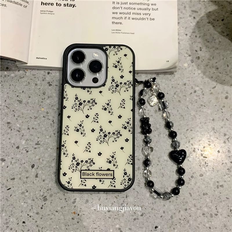 Ốp Điện Thoại In Họa Tiết Hoa Chống Rơi Cho Iphone 14promax 13 11 14pro 13pro 14