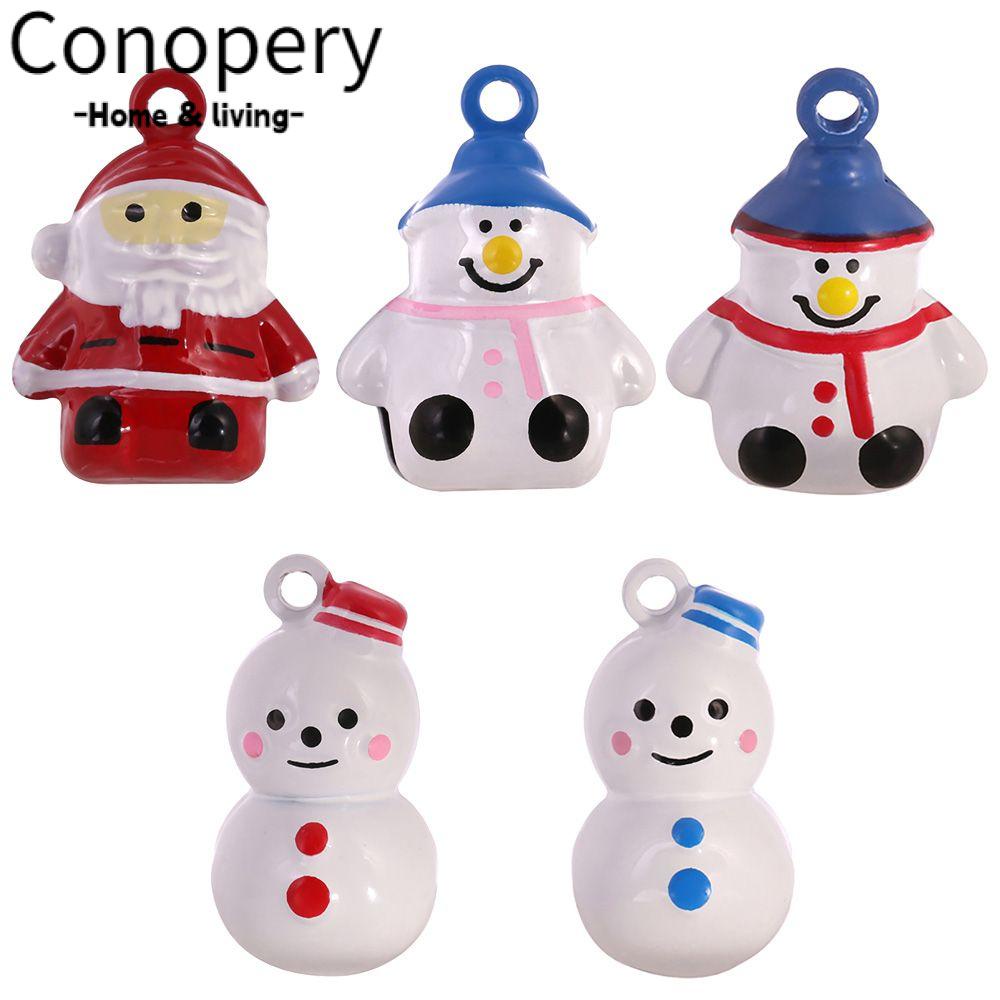 CONOPERY Bộ 10 Chuông Giáng Sinh Trang Trí DIY