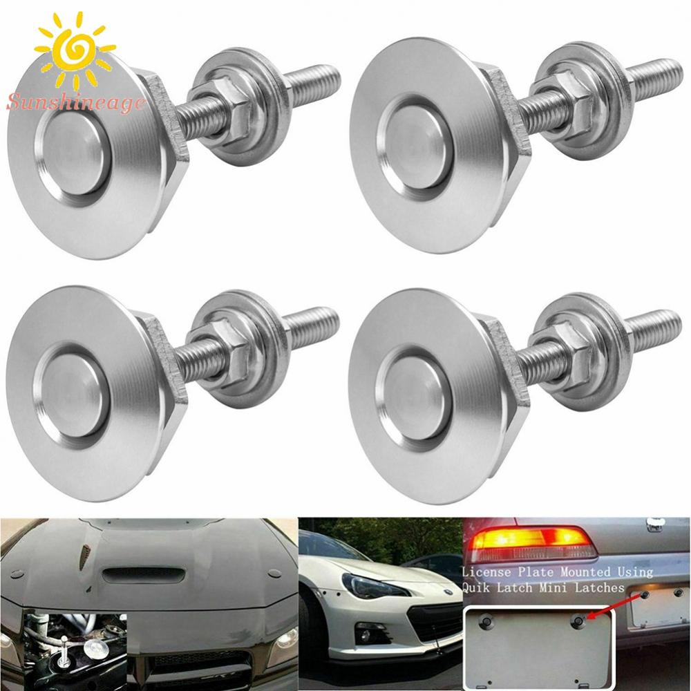 Set 4 Kẹp Tháo Gỡ Nhanh Bằng Hợp Kim Nhôm Không Gỉ Mới