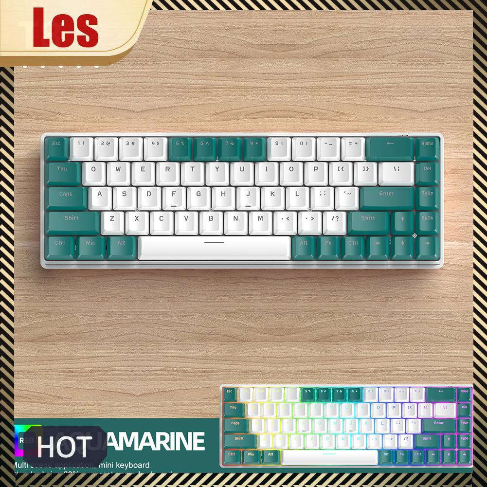 Bàn Phím Cơ Chơi Game T8 RGB Phát Quang Có Dây Dành Cho Máy Tính