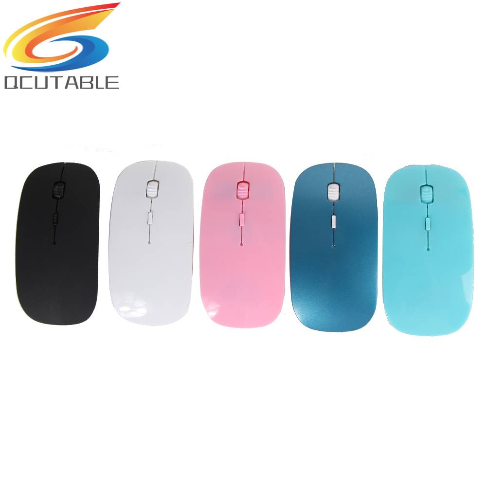 Chuột Quang Không Dây Siêu Mỏng 2.4G Nhận Tín Hiệu 2.4G Cho Máy Tính