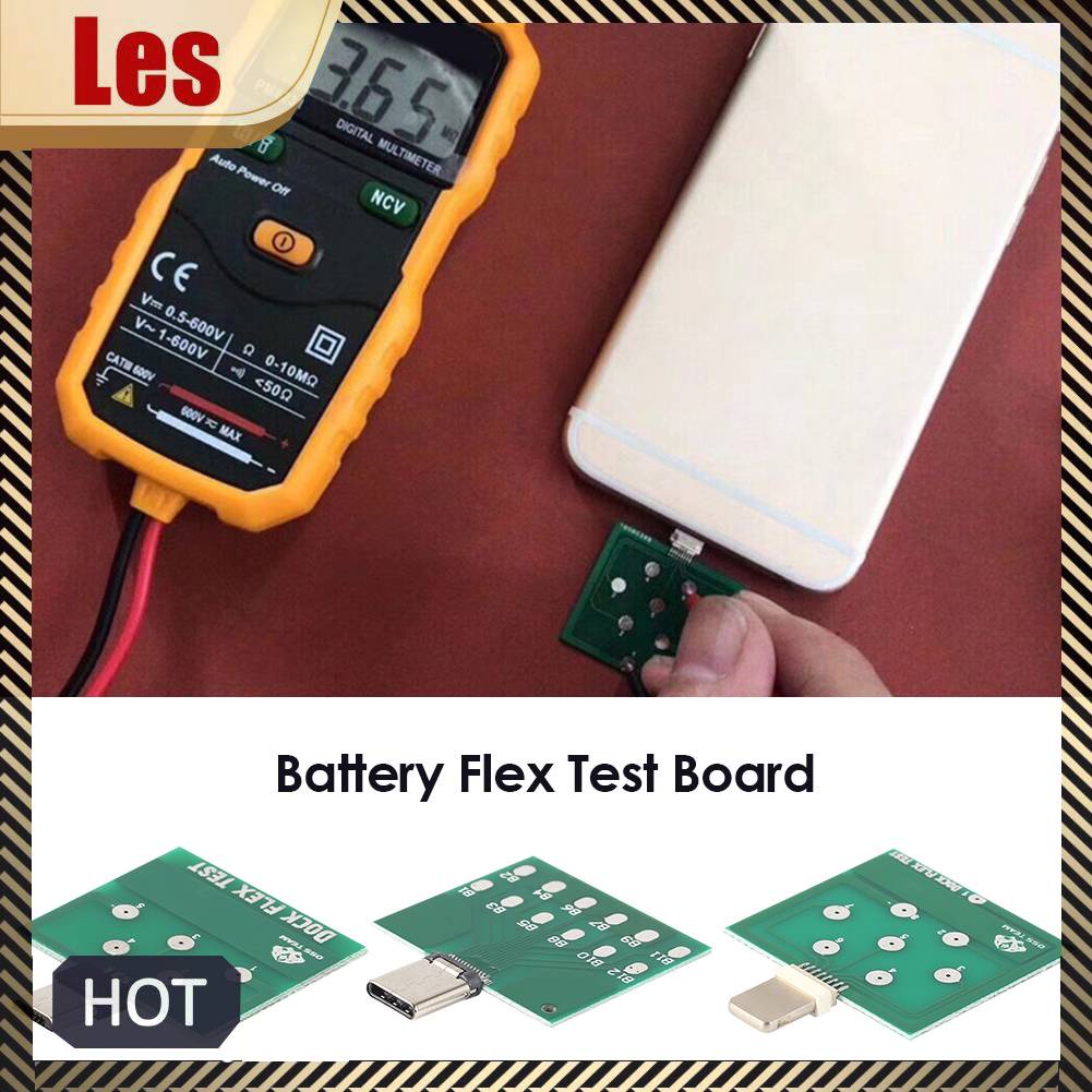 Bảng Mạch Kiểm Tra Nguồn Pin Micro 8 Pin Type-C Dành Cho Điện Thoại Android