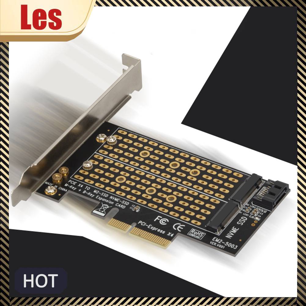 Bộ Chuyển Đổi PCI-E NVMe SATA M.2 Sang PCI-Express 3.0 X4 Cho Key M Key M2 SSD